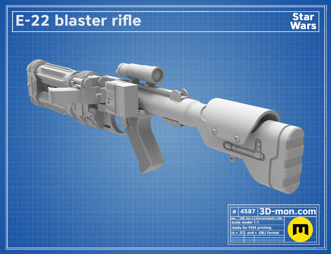 E-22 Blaster Pistol - Image 10