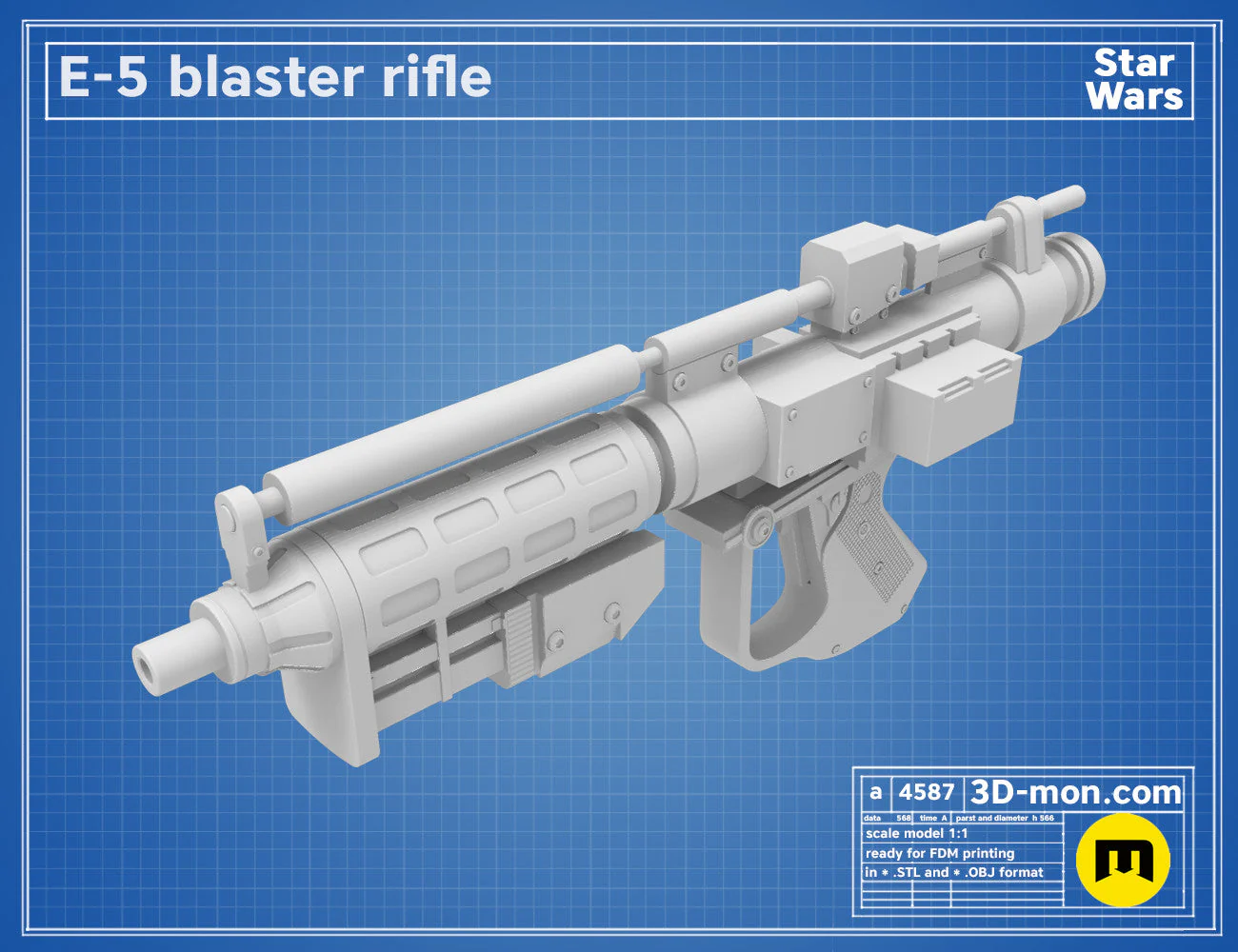 E-5 Blaster Rifle - Image 5