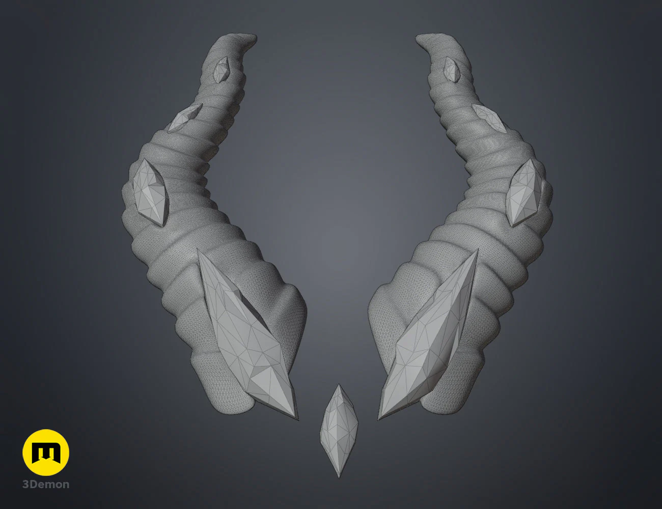 Embedded Gemstone Horns - Image 14