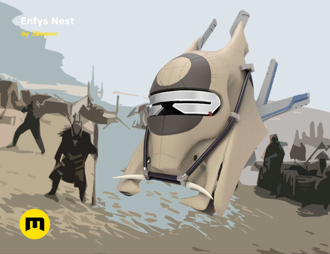 Enfys Nest battle helmet - Image 2