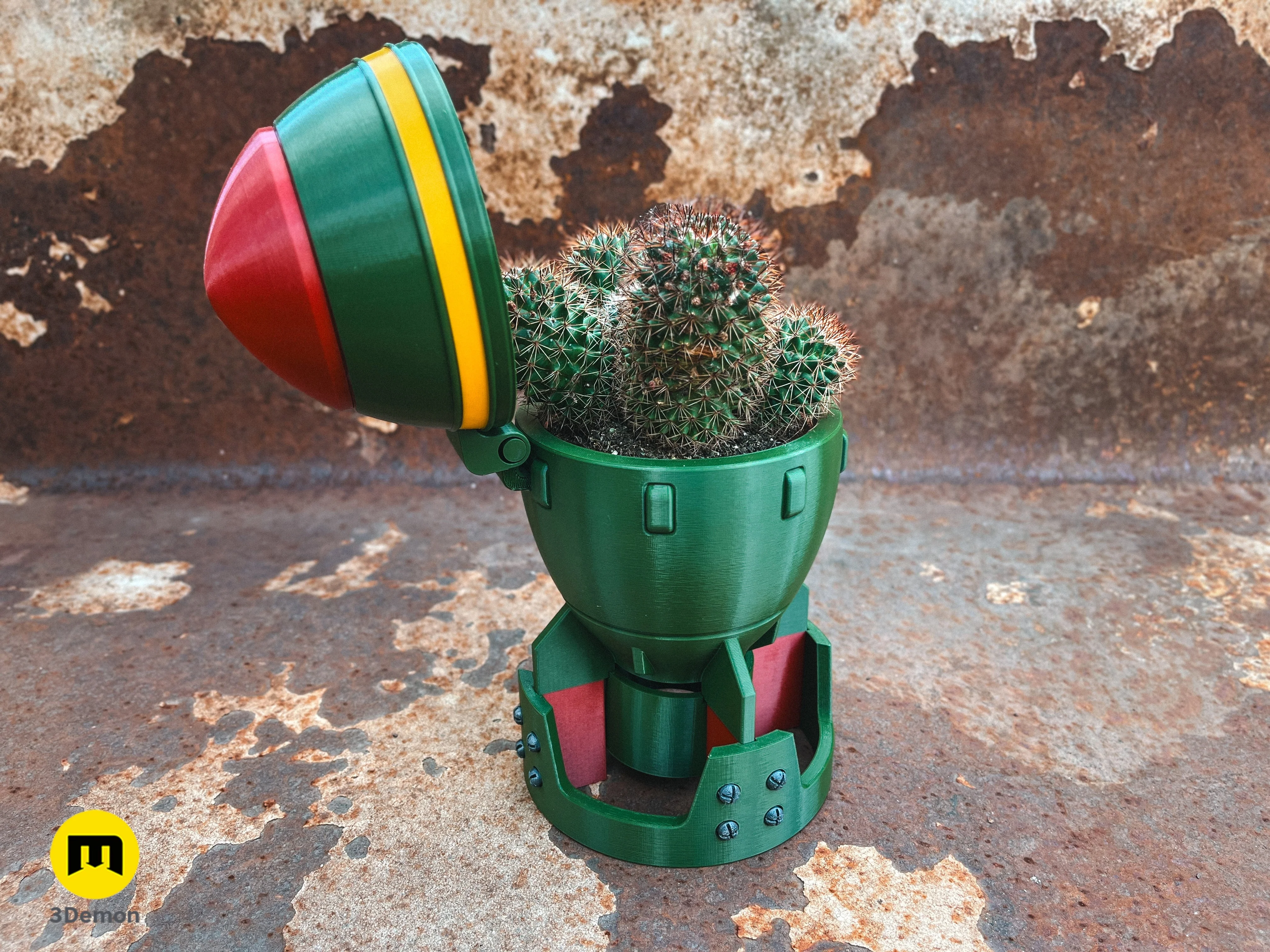 Fallout Mini Nuke Bomb Flower Pot - Image 3