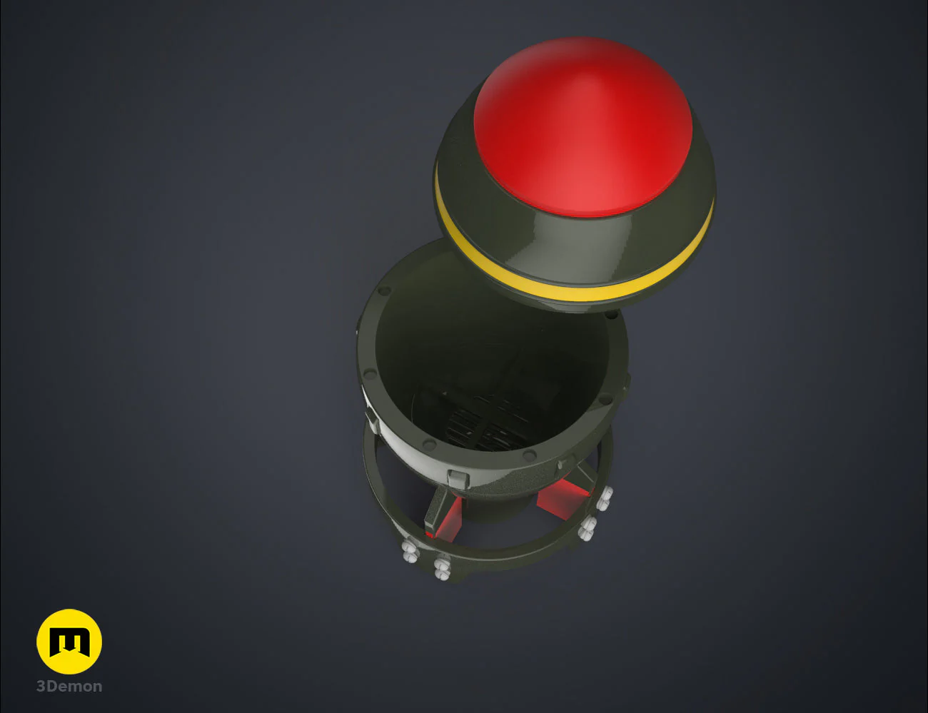 Fallout Mini Nuke Bomb Flower Pot - Image 9