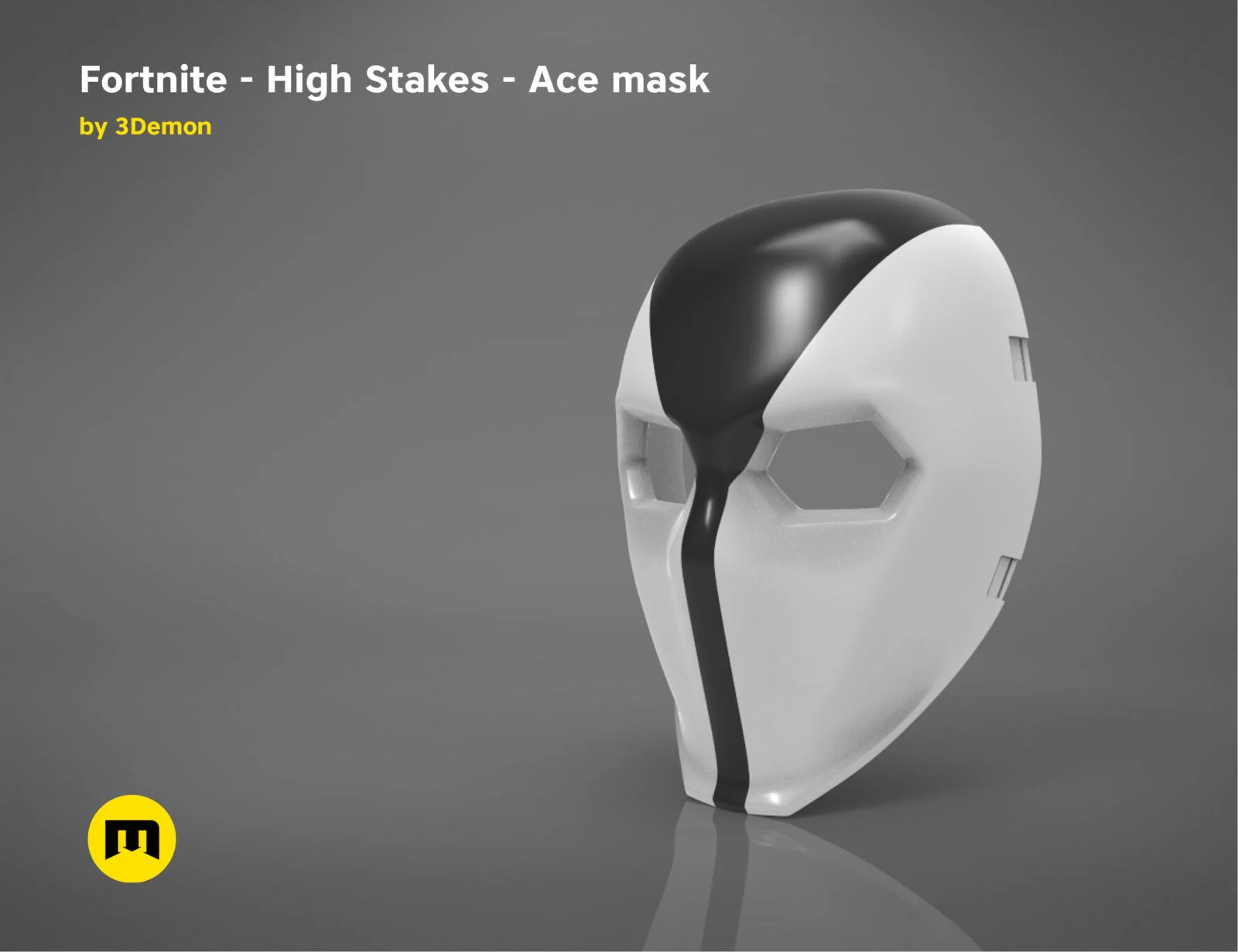 Fortnite - High Stakes - Wild Card masks bundle 3D print model - Image 10