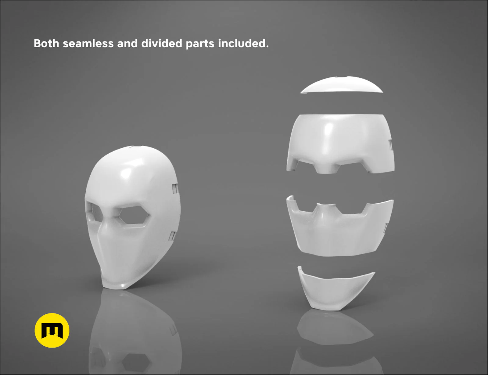 Fortnite - High Stakes - Wild Card masks bundle 3D print model - Image 13