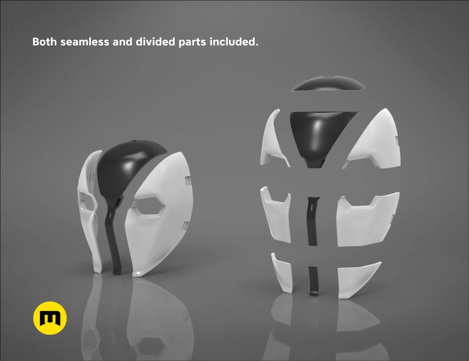 Fortnite - High Stakes - Wild Card masks bundle 3D print model - Image 15