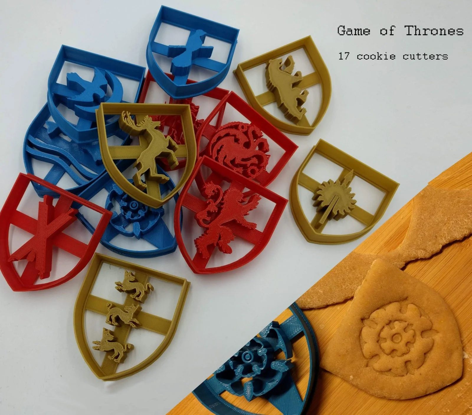 Game of thrones cookie cutters - Image 2