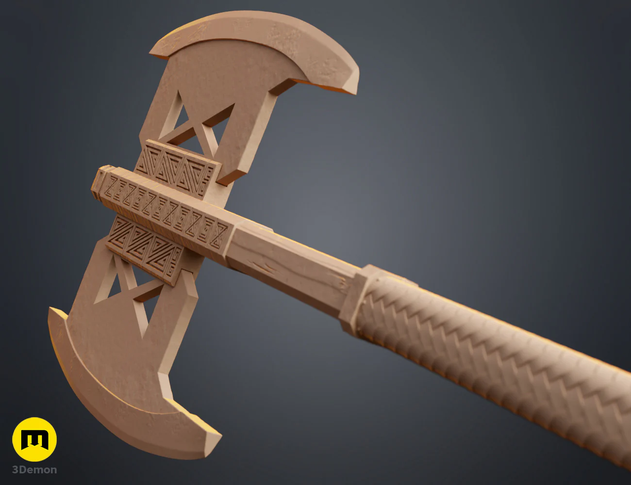 Gimli Double Bladed Battle Axe - Lord of the Rings - Image 13