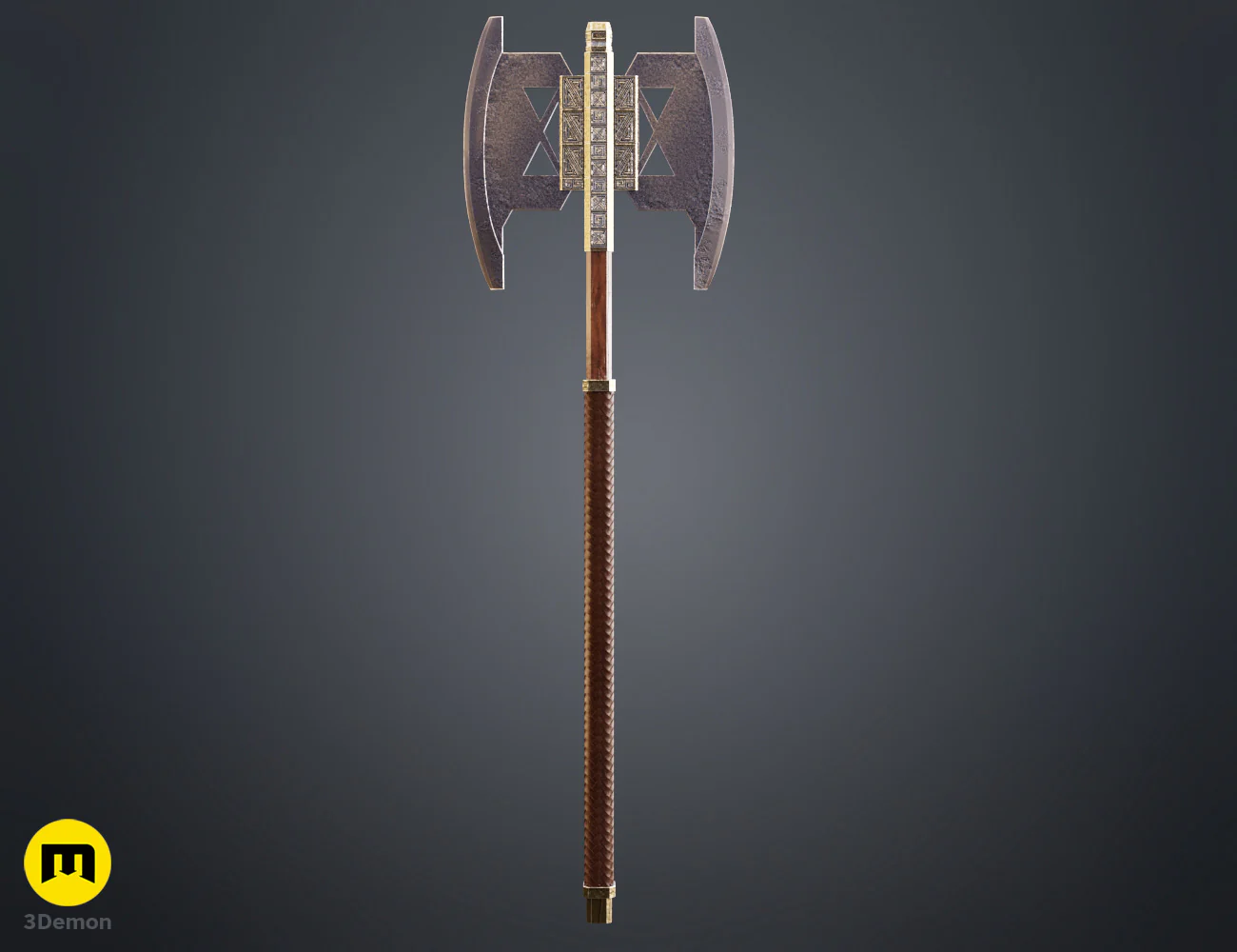 Gimli Double Bladed Battle Axe - Lord of the Rings - Image 8