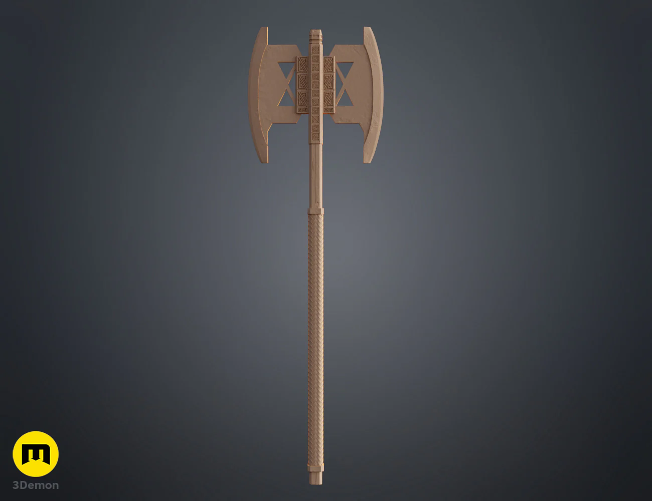 Gimli Double Bladed Battle Axe - Lord of the Rings - Image 9