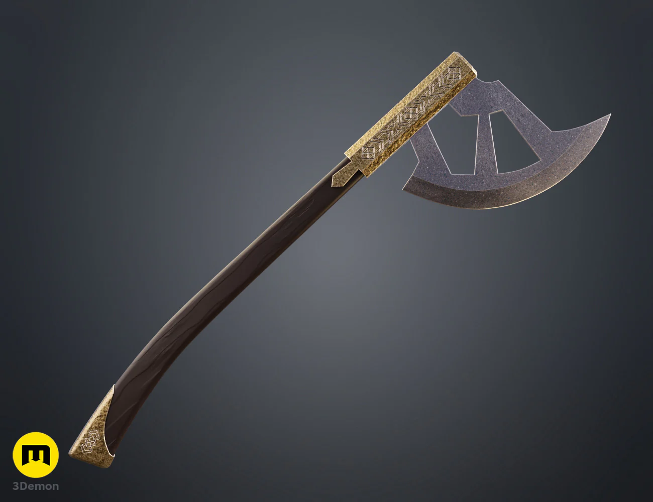 Gimli Throwing Axes - Lord of the Rings - Image 3