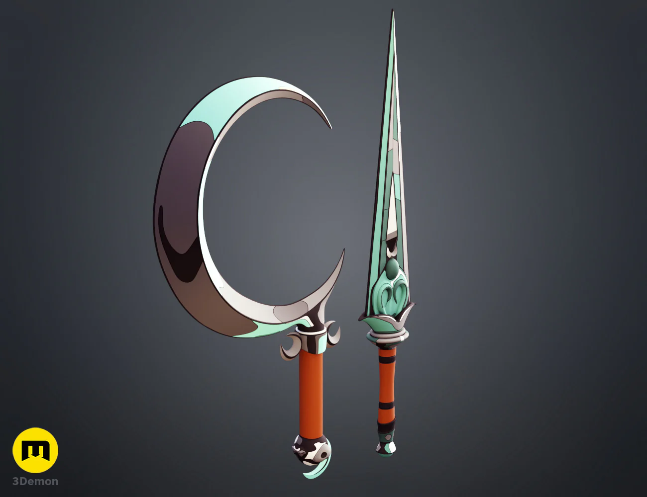 Hades 2 Melinoe Sister Blades - Sickle and Dagger - Image 13