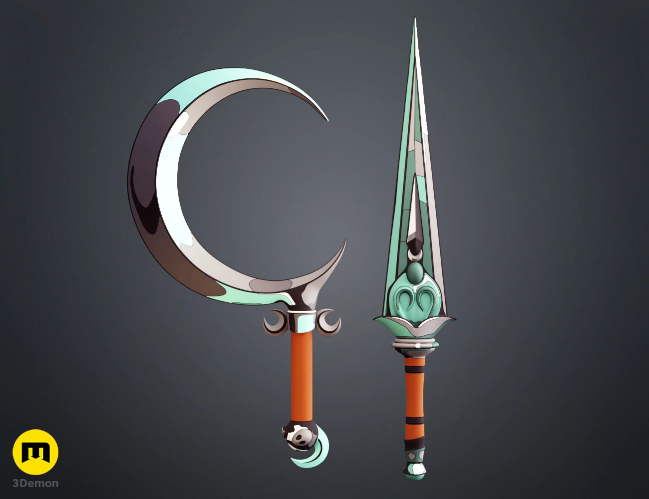 Hades 2 Melinoe Sister Blades - Sickle and Dagger - Image 8