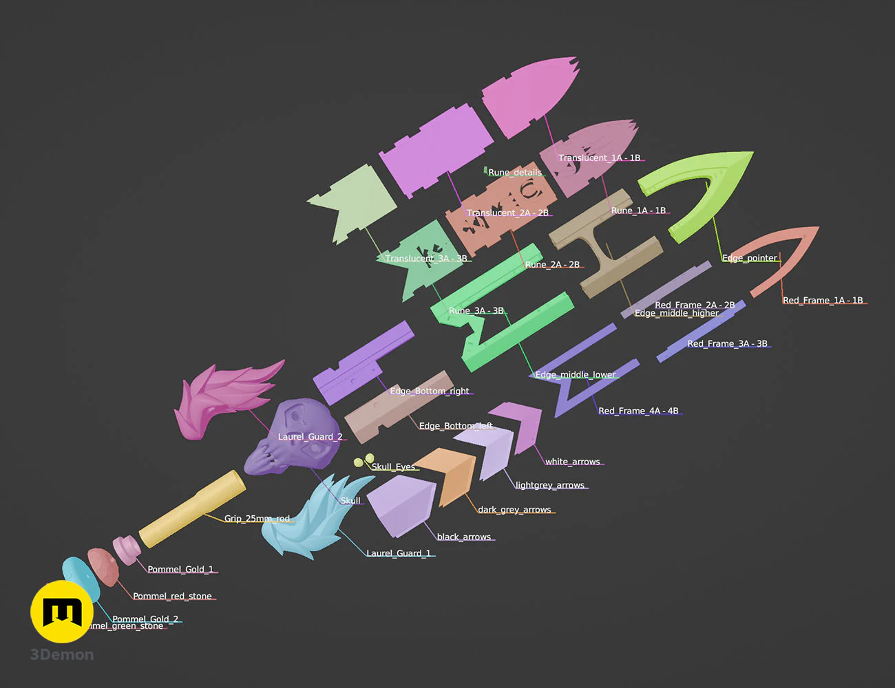 Hades - Zagreus Stygian Blade - Image 8