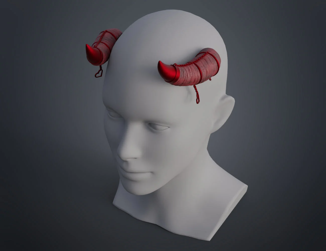 Heart Chain Horns