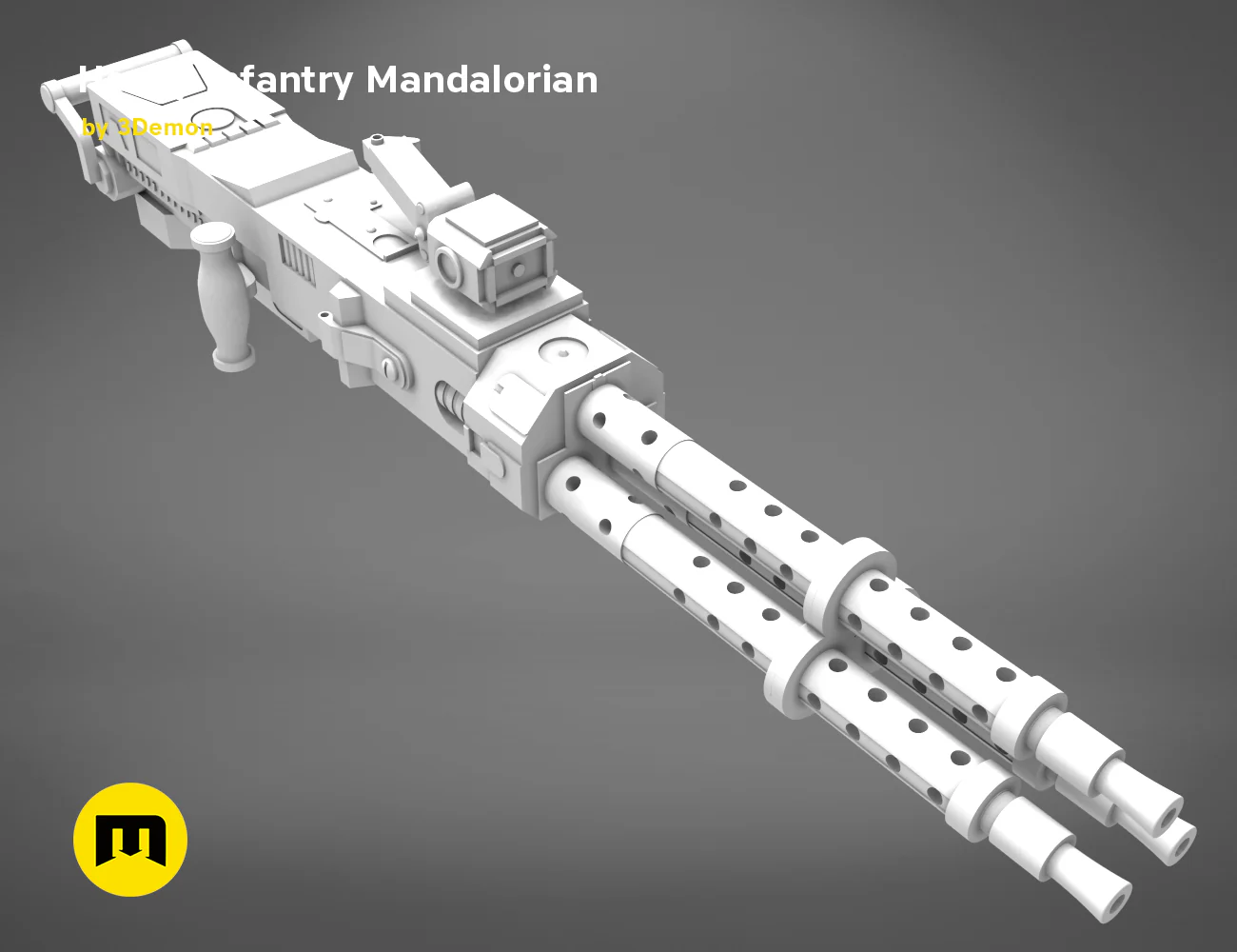 Heavy Infantry Mandalorian Blaster Cannon Paz Vizsla - Image 10