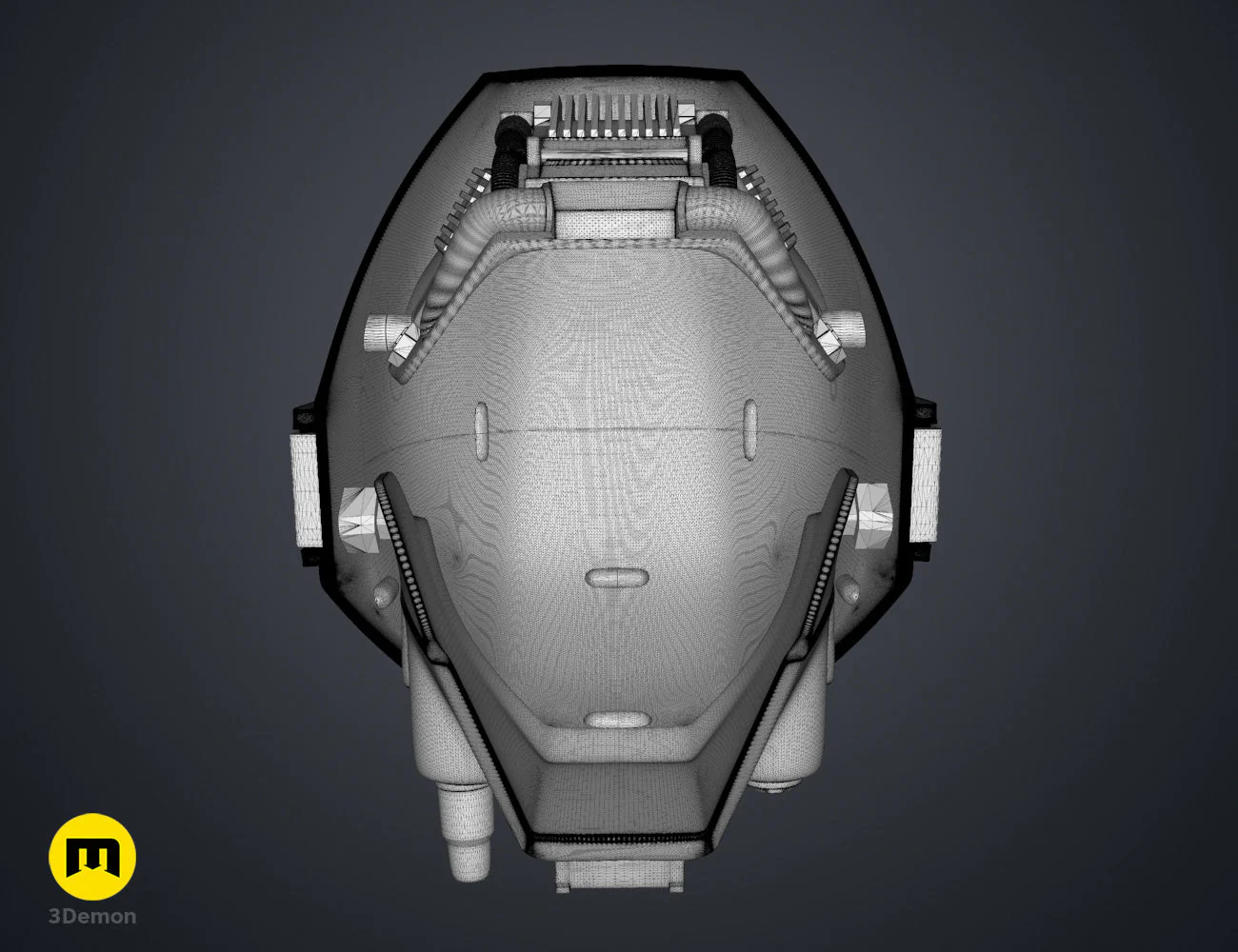 HK-87 Droid Helmet - Star Wars - Image 26