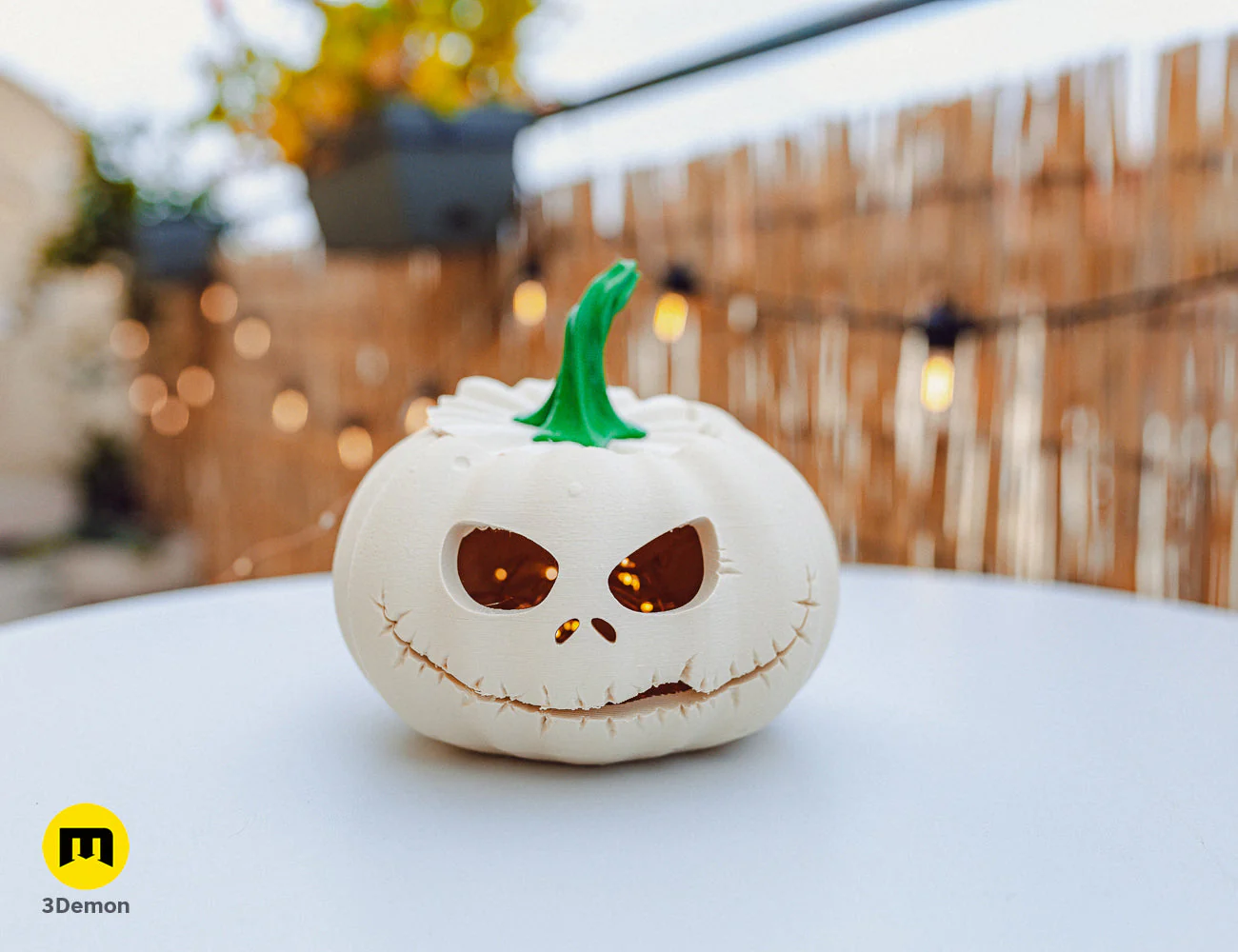 Jack Skellington Pumpkin Lantern - Image 4
