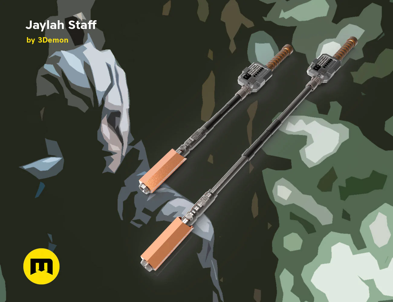 Jaylah Extendable Staff - Star Trek - Image 2