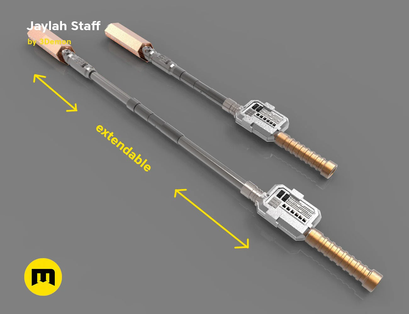 Jaylah Extendable Staff - Star Trek - Image 3