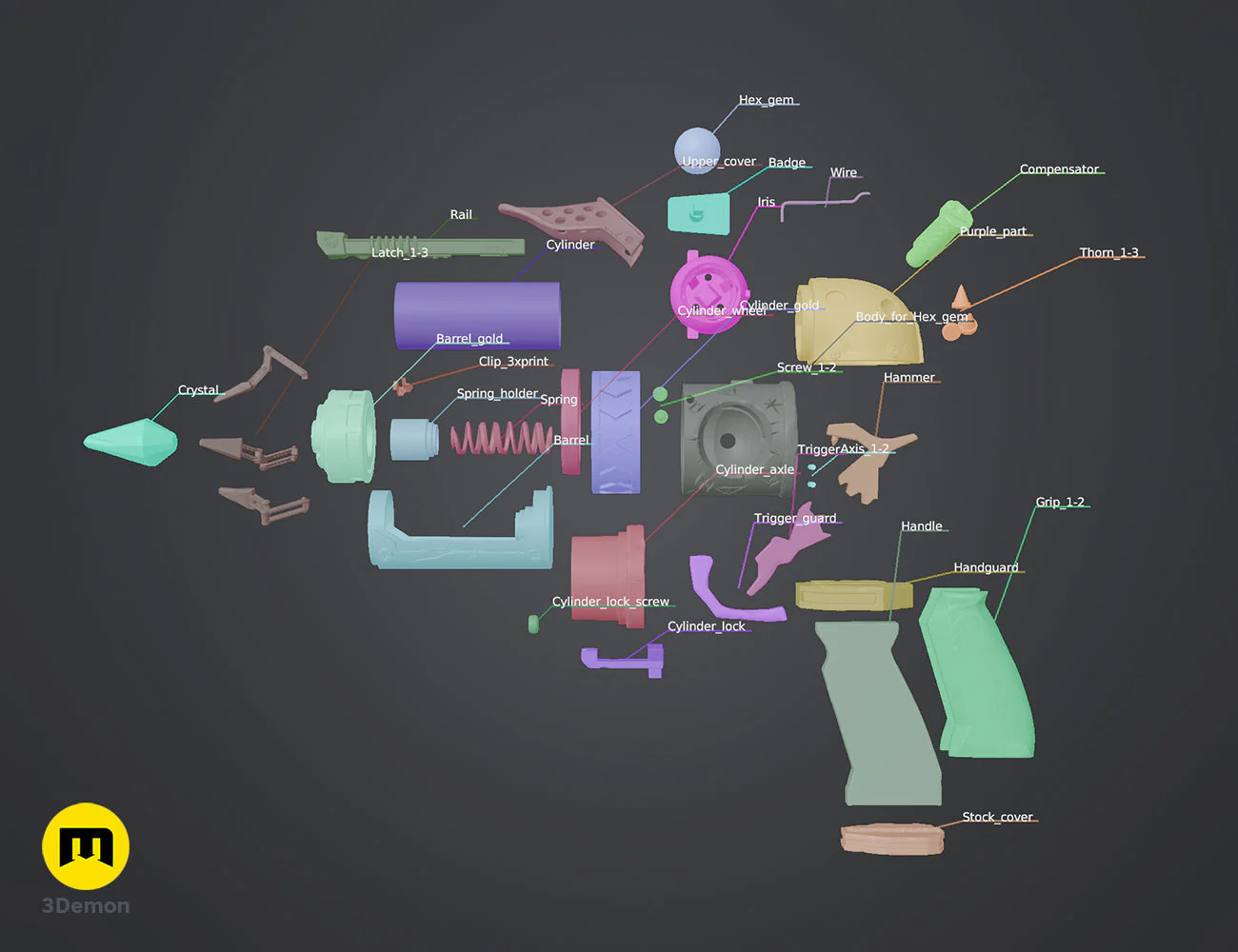 Jinx Arcane season 2 Pistol - Image 6