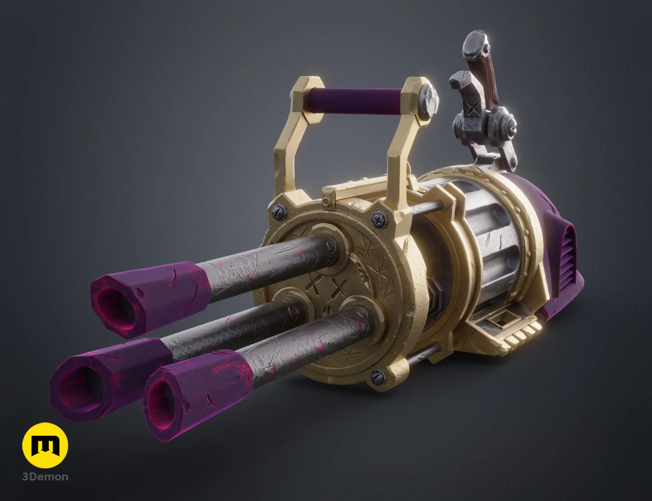 Jinx Pow-Pow Minigun - Arcane - Image 3