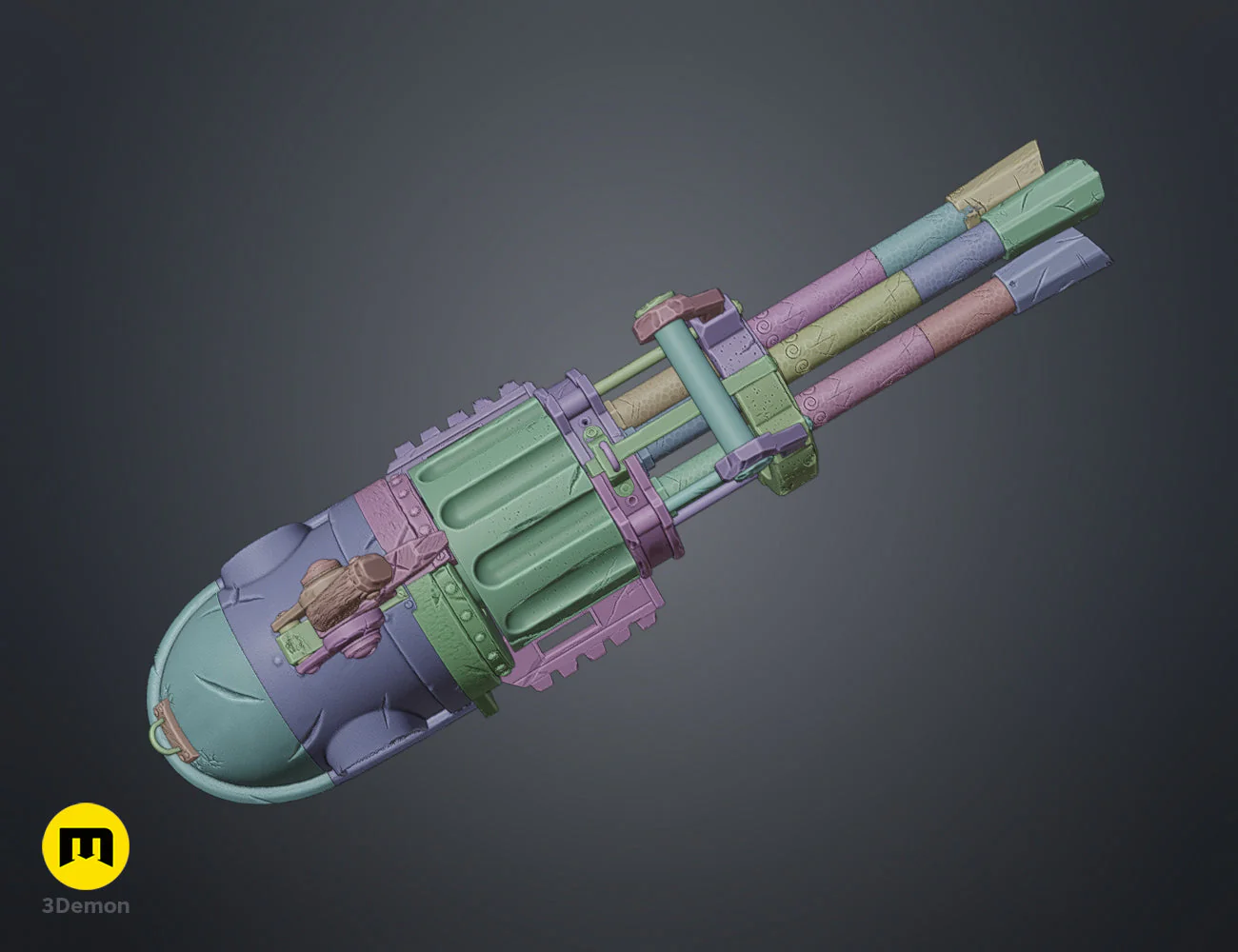 Jinx Pow-Pow Minigun - Arcane - Image 9