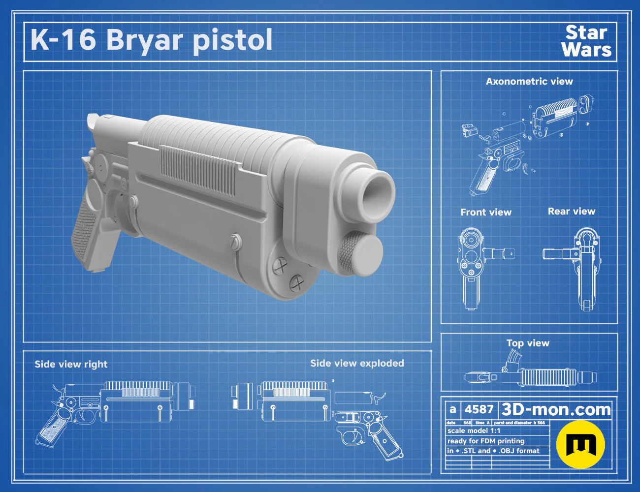 K-16 Bryar Pistol - Image 2