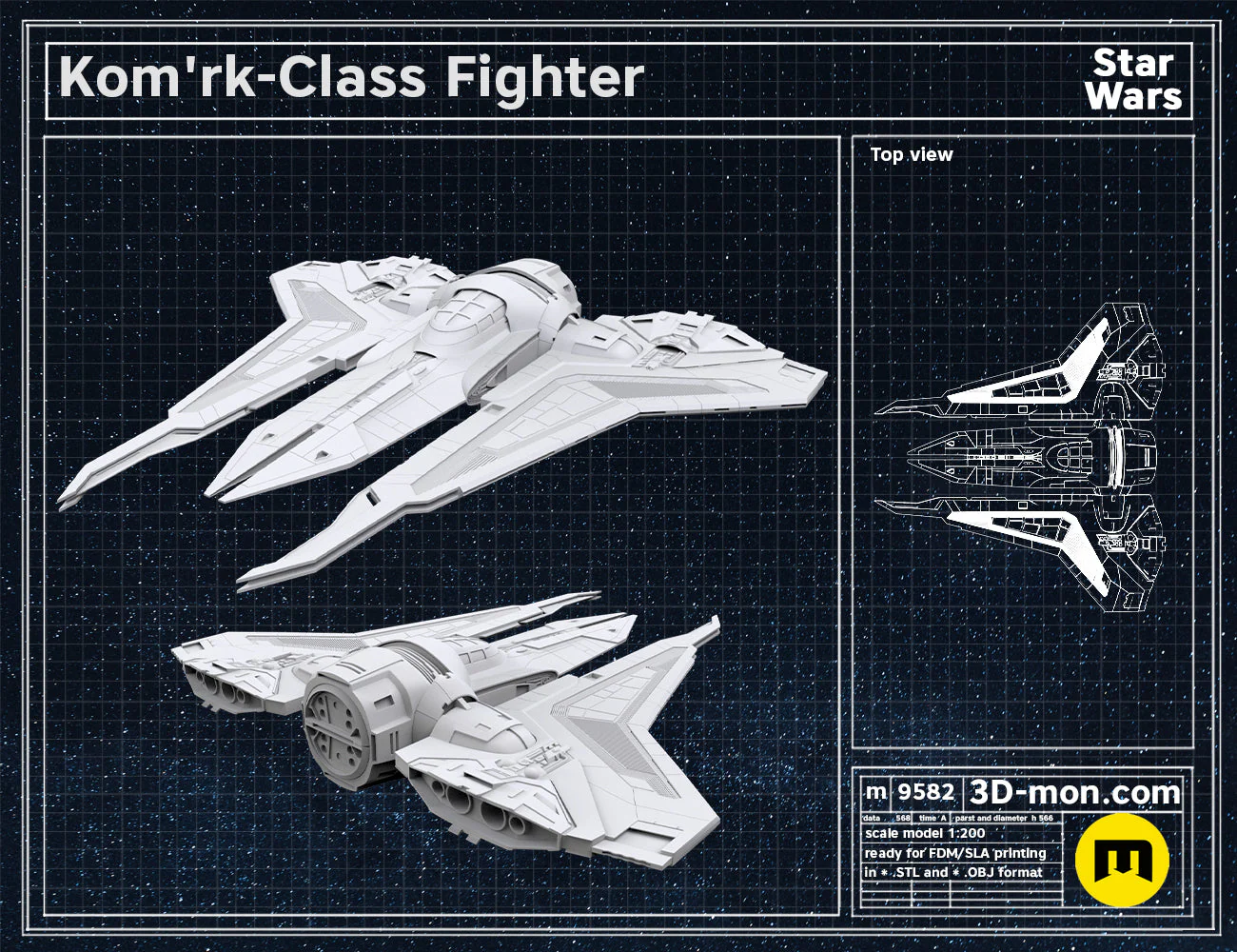 Kom'rk-Class Fighter - Image 2