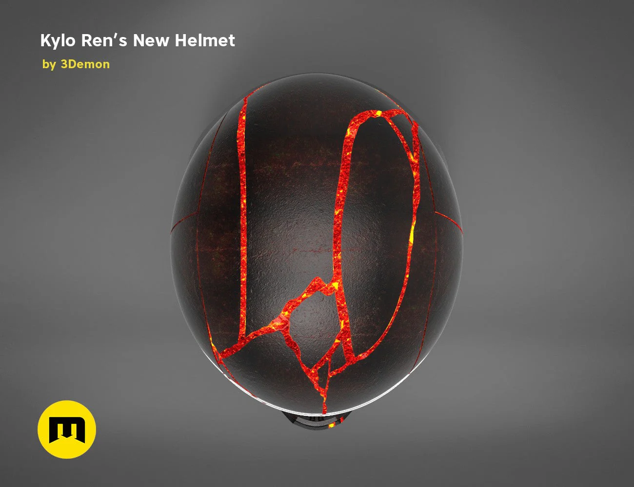 The Kylo Ren helmet destroyed - Star Wars - Image 9