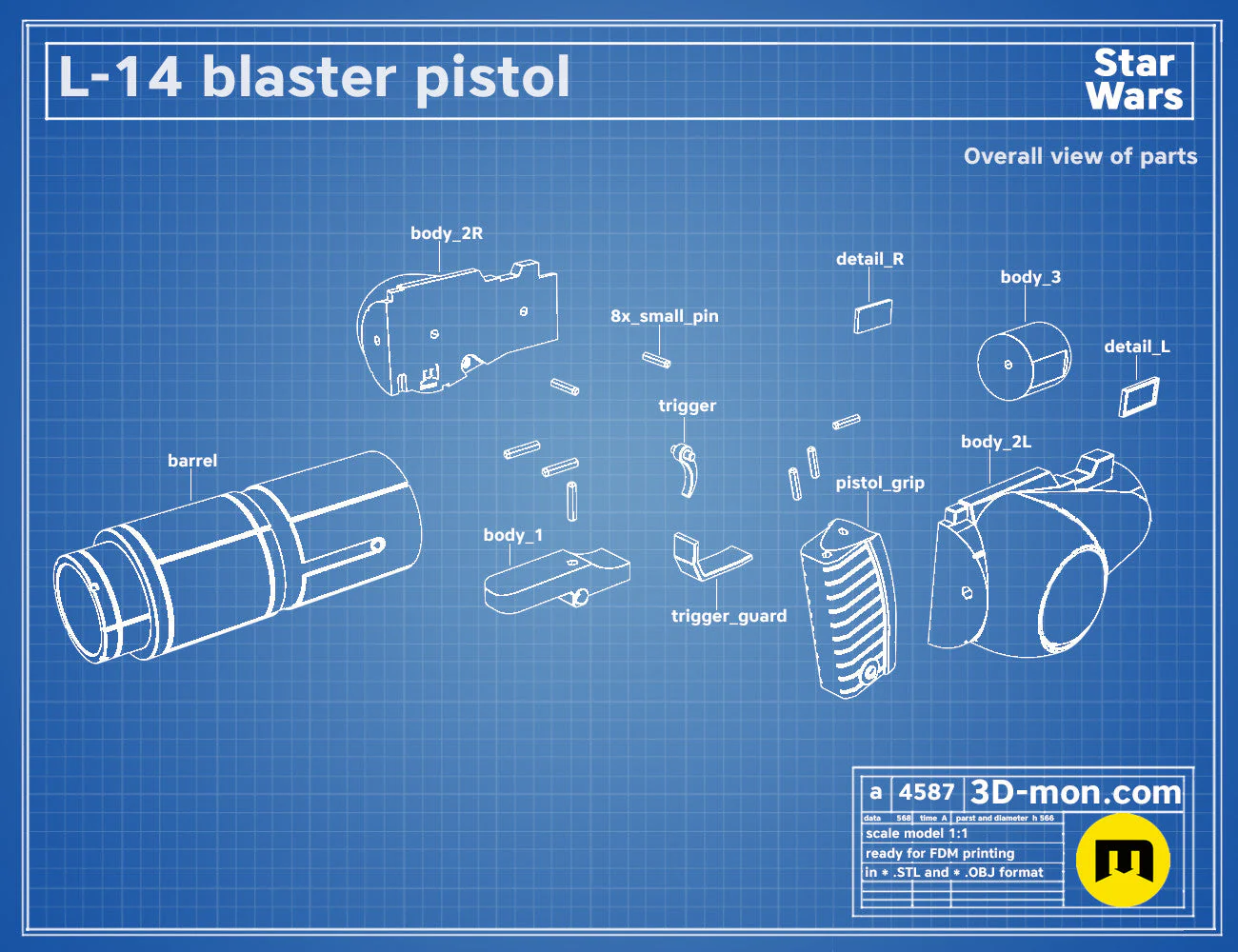 L-14 Blaster Pistol - Image 4