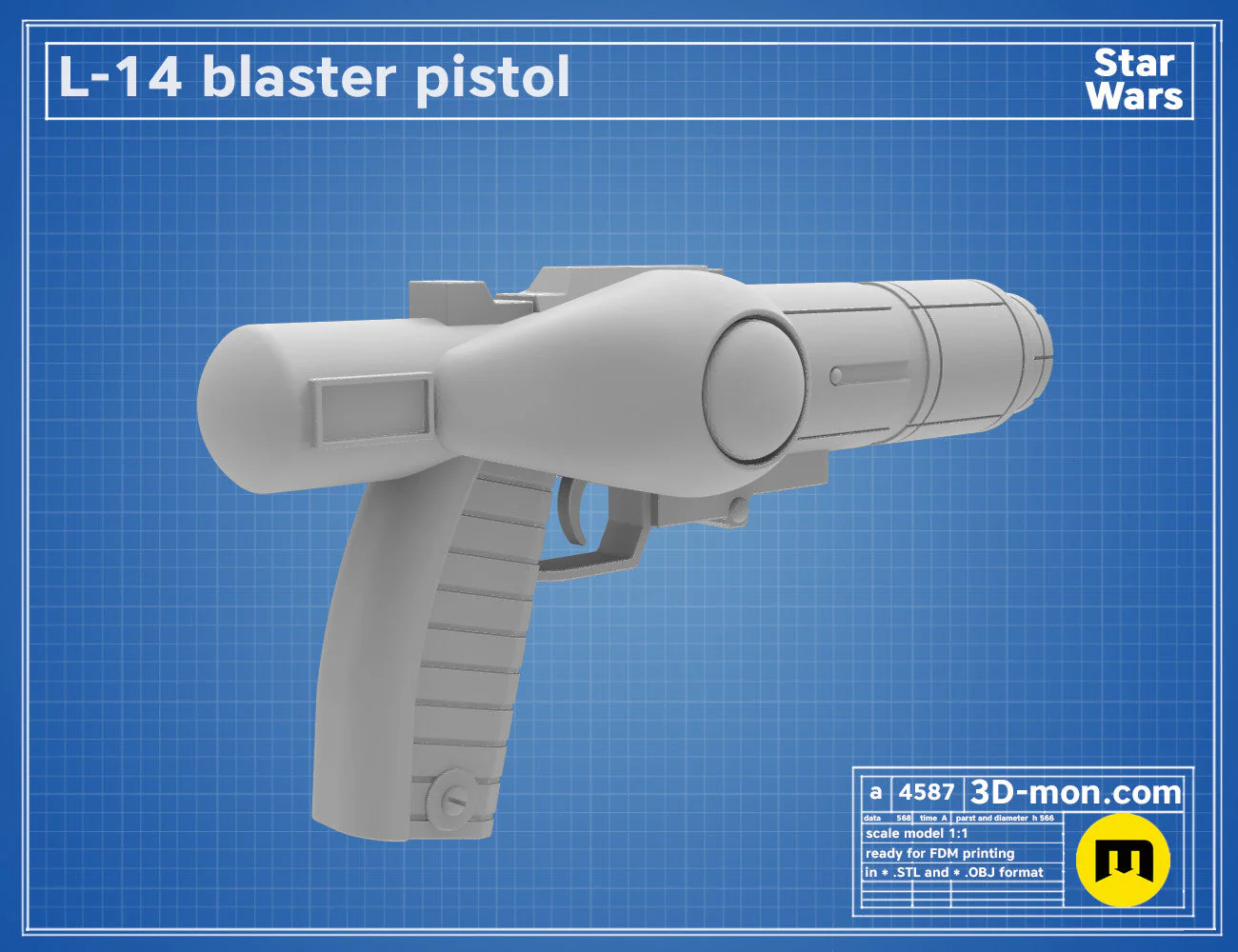 L-14 Blaster Pistol - Image 7