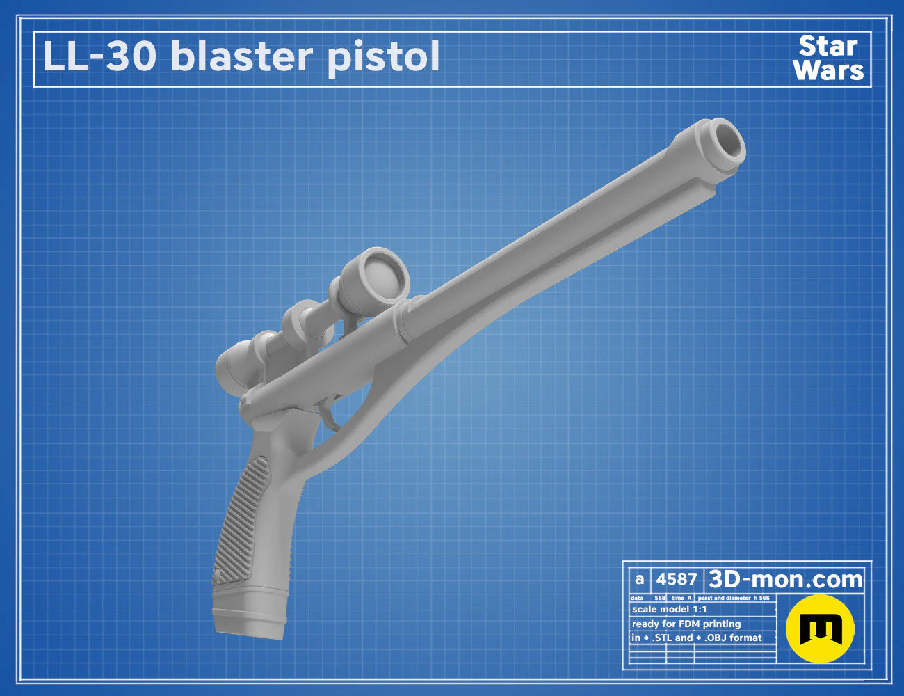 LL-30 Blaster Pistol - Image 6