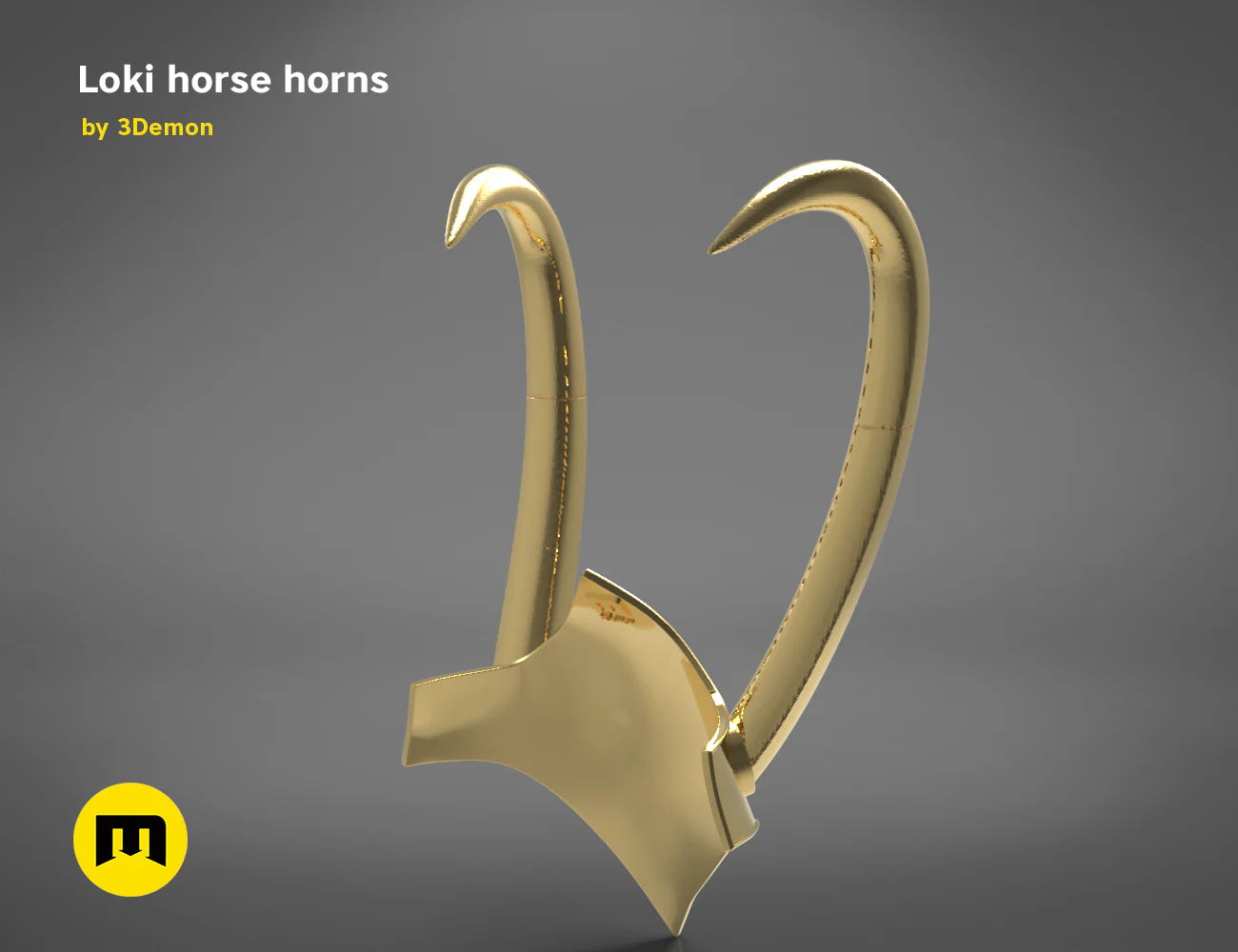 Loki horse helmet - Image 4