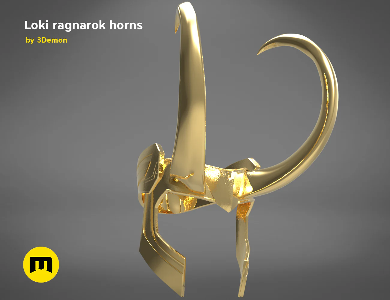 Loki ragnarok helmet - Image 3