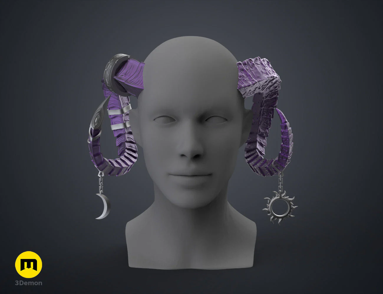Lucien Tavelle Horns - Critical Role - Image 3