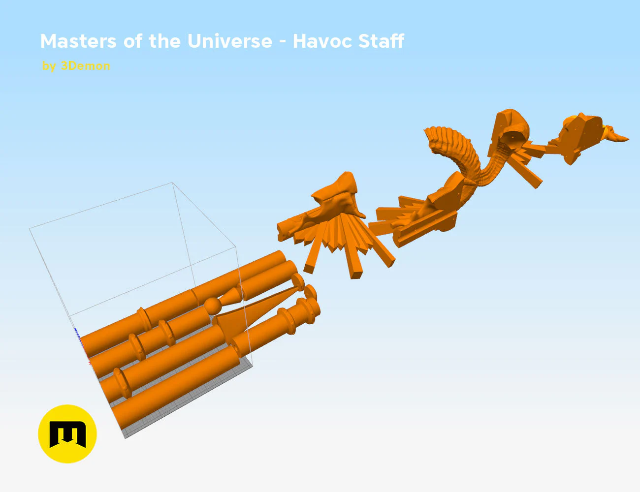 Masters of the Universe - Havoc Staff - Image 21
