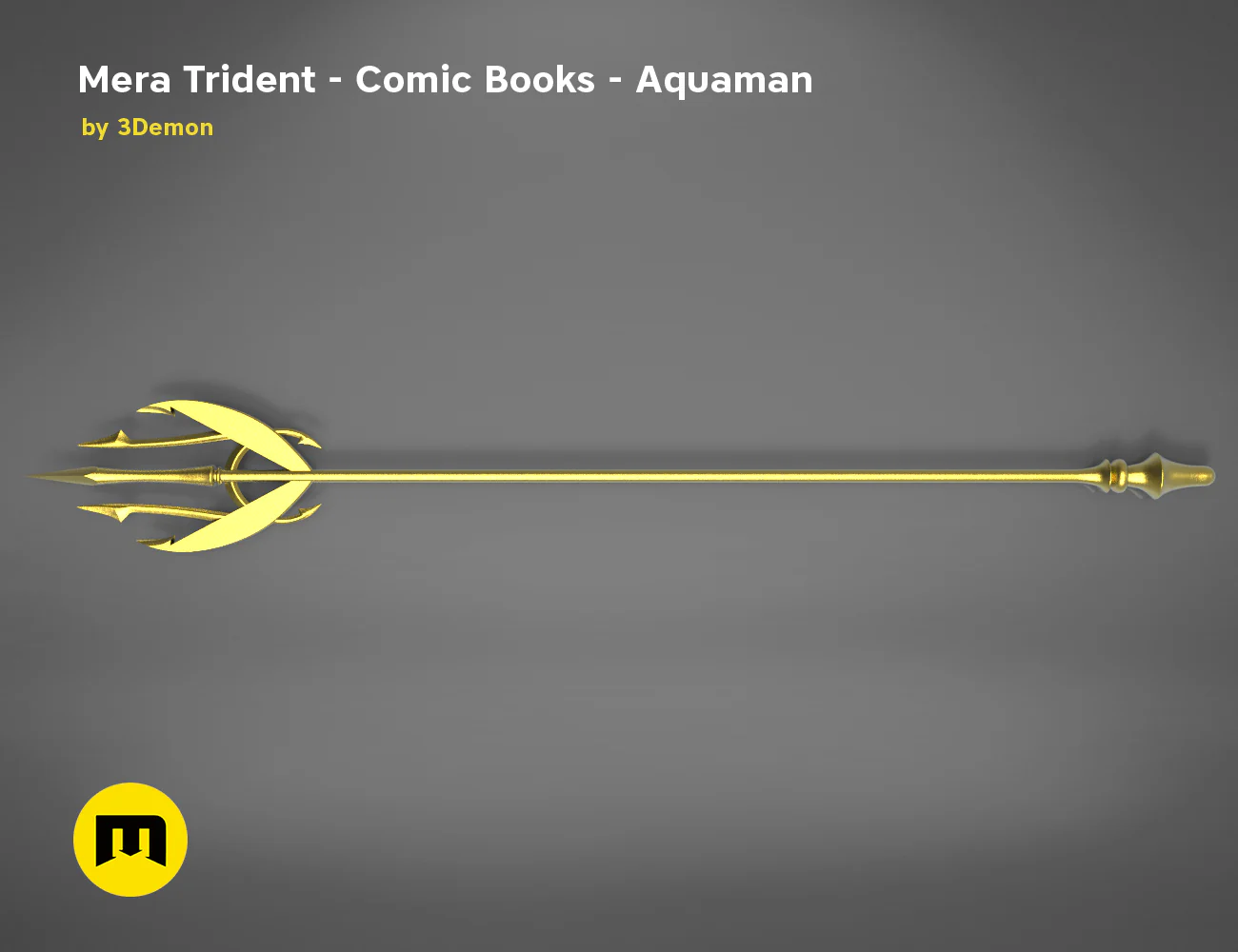 Mera's Trident from the Aquaman comic books - Image 19