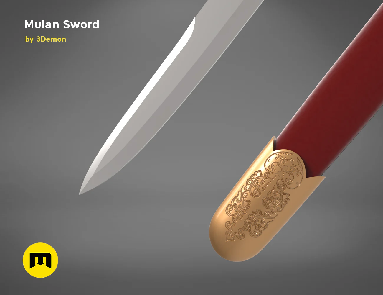 Mulan Sword and Sheath - Image 12