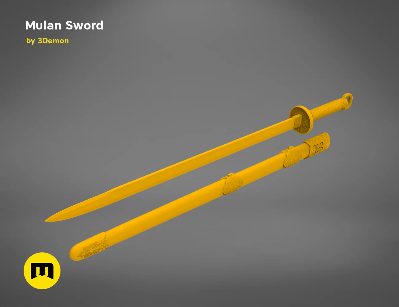 Mulan Sword and Sheath - Image 14