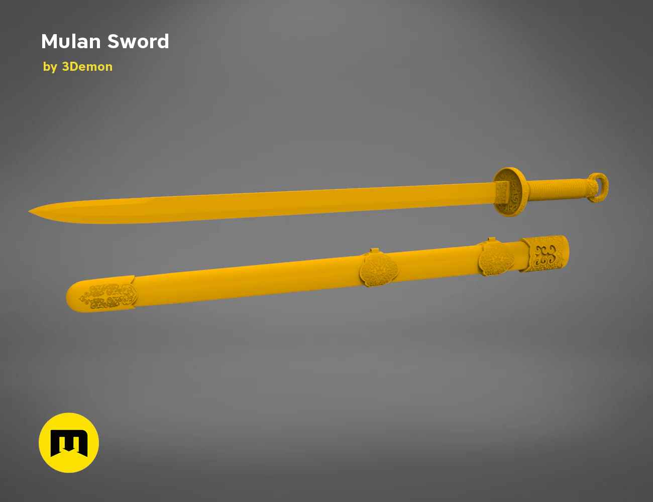 Mulan Sword and Sheath - Image 16