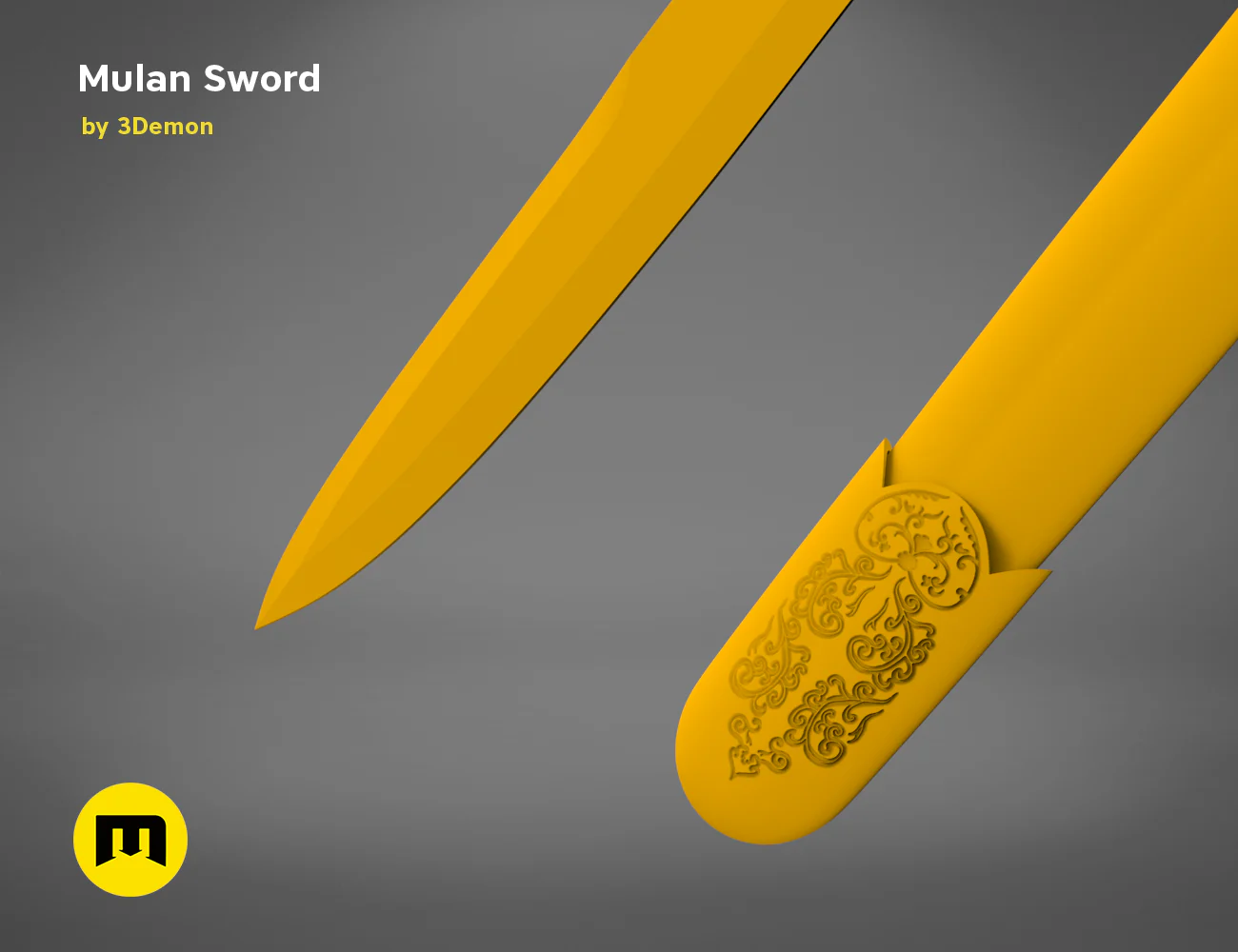 Mulan Sword and Sheath - Image 19