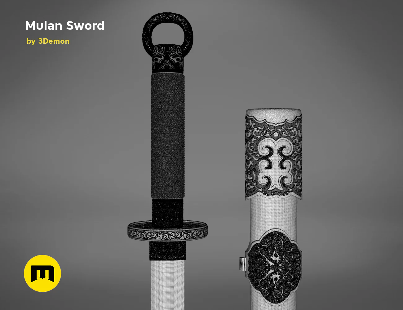 Mulan Sword and Sheath - Image 24