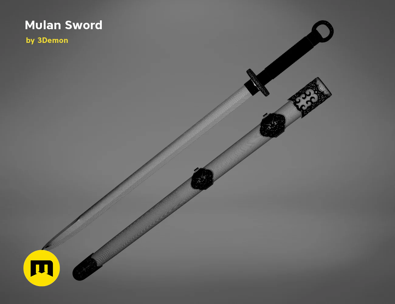 Mulan Sword and Sheath - Image 26