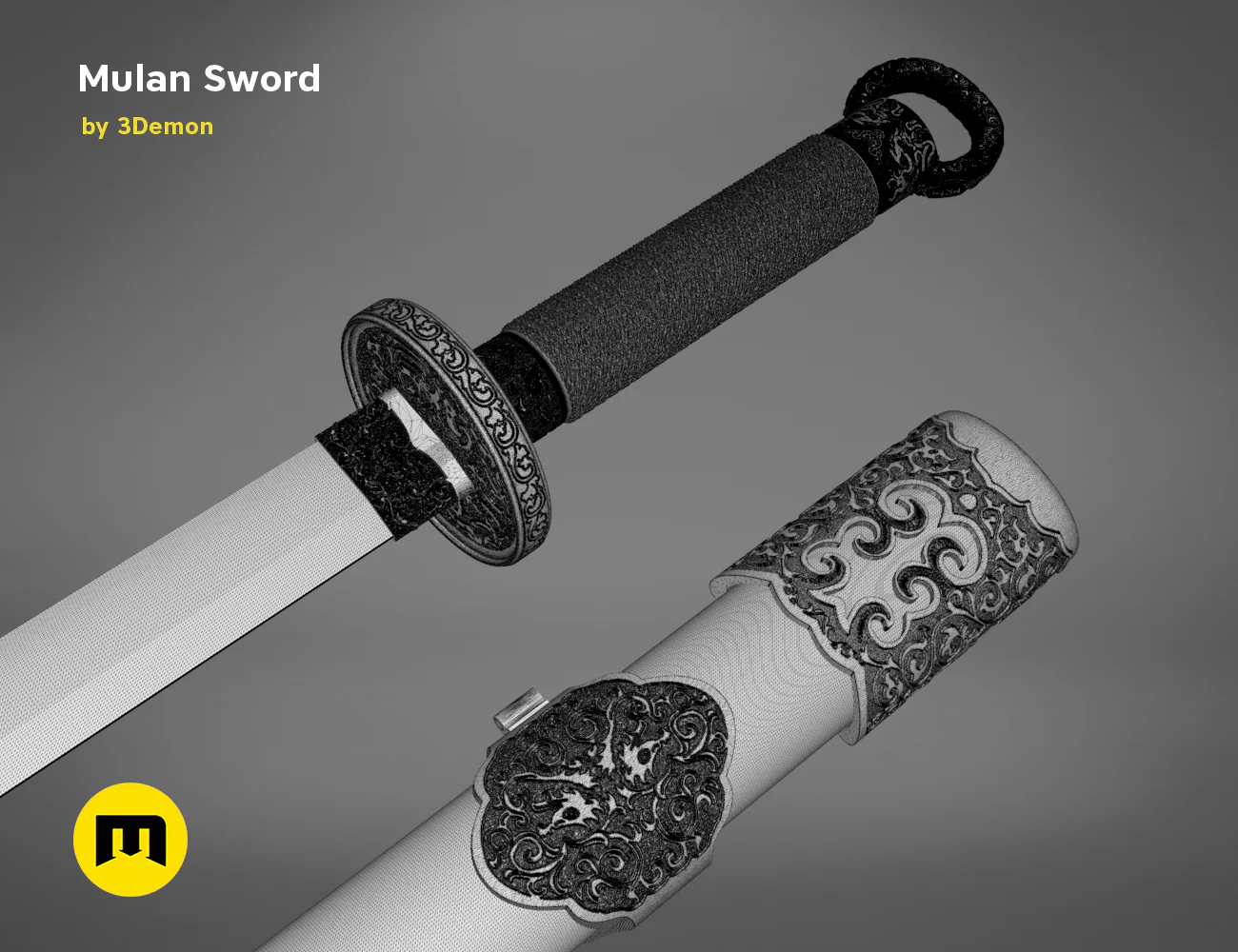 Mulan Sword and Sheath - Image 27