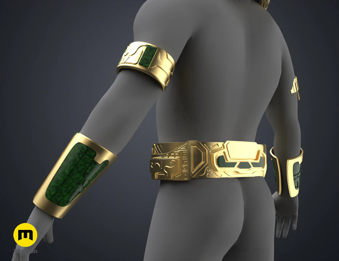 Namor Armor and Spear - Wakanda Forever - Image 8