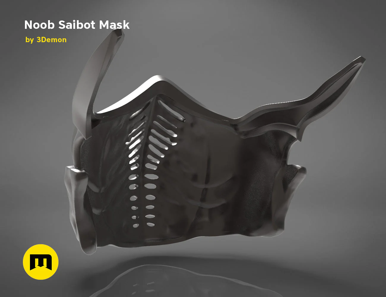 Noob Saibot's Mask - MK 11 - Image 11