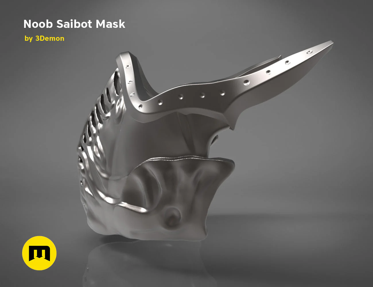 Noob Saibot's Mask - MK 11 - Image 4