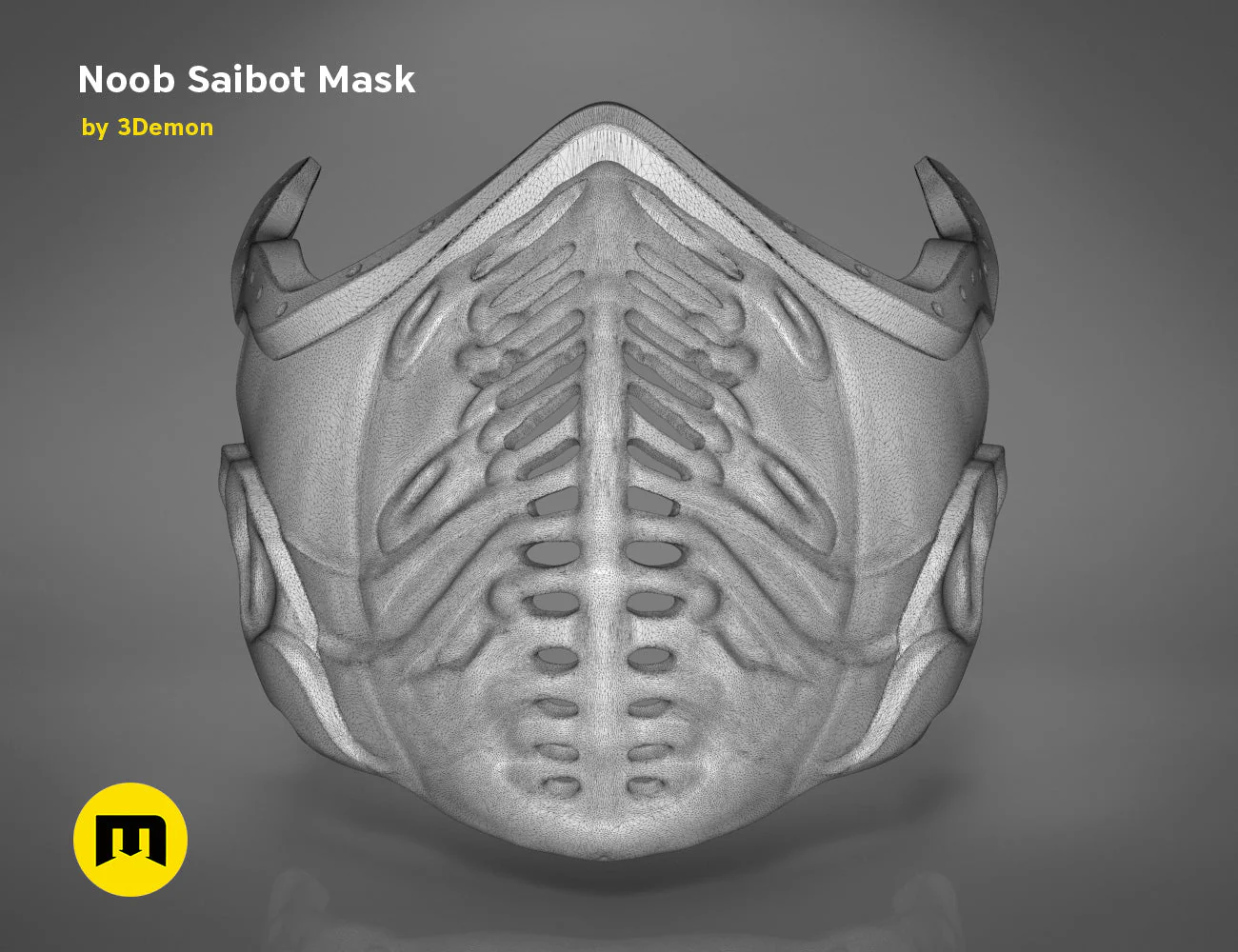 Noob Saibot's Mask - MK 11 - Image 7
