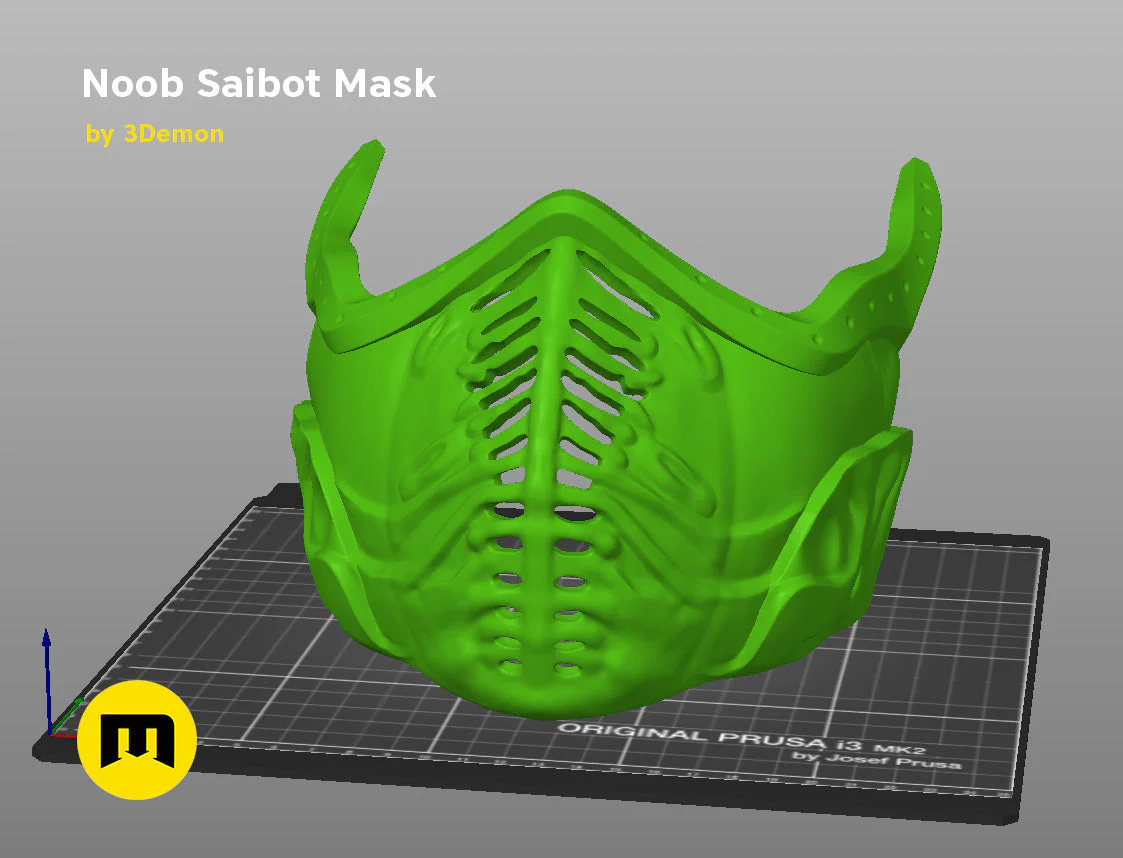 Noob Saibot's Mask - MK 11 - Image 9