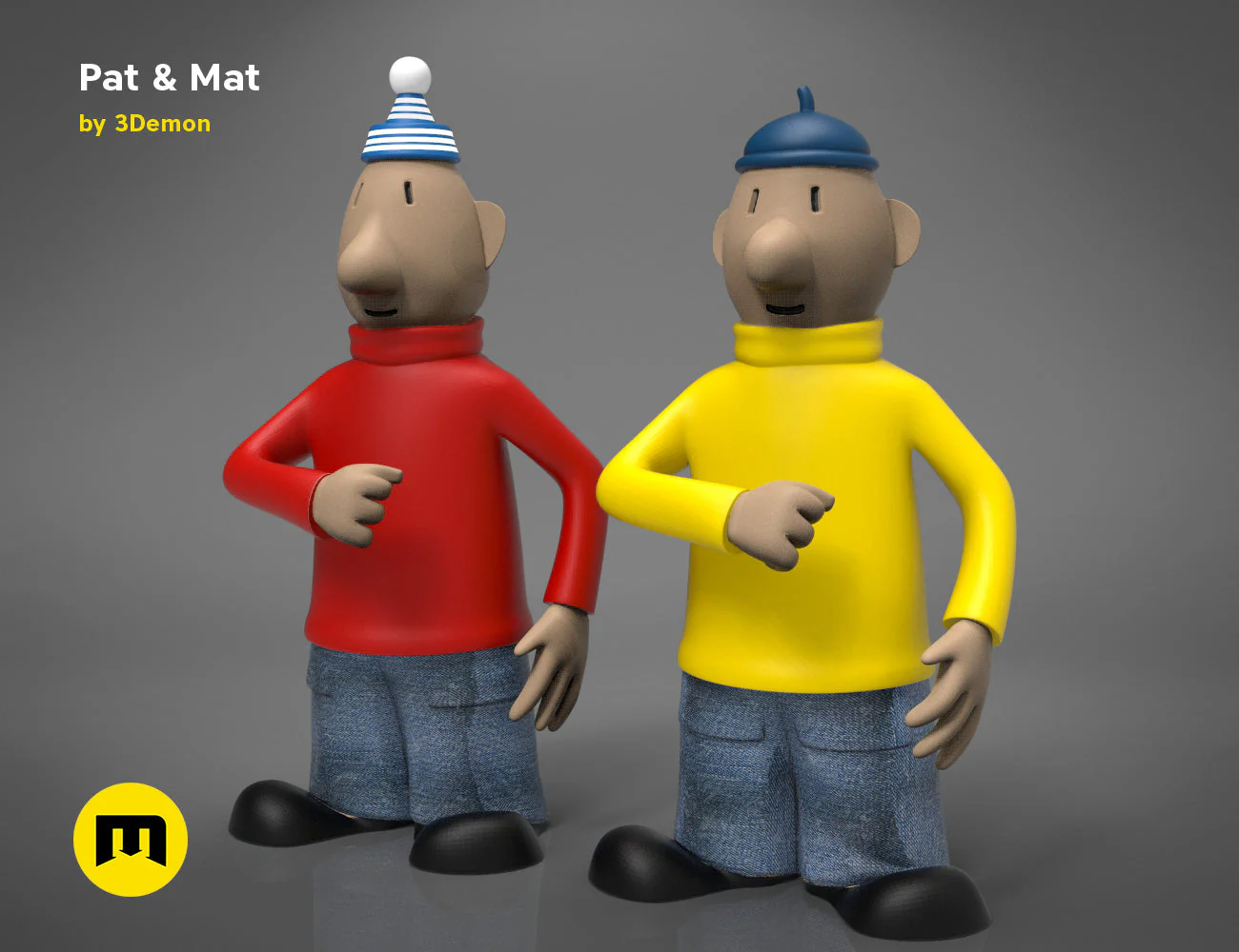 Pat & Mat Figures - Image 7